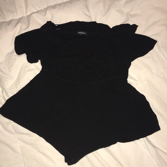 a'gaci Pants - 💖Strapless ruffle romper